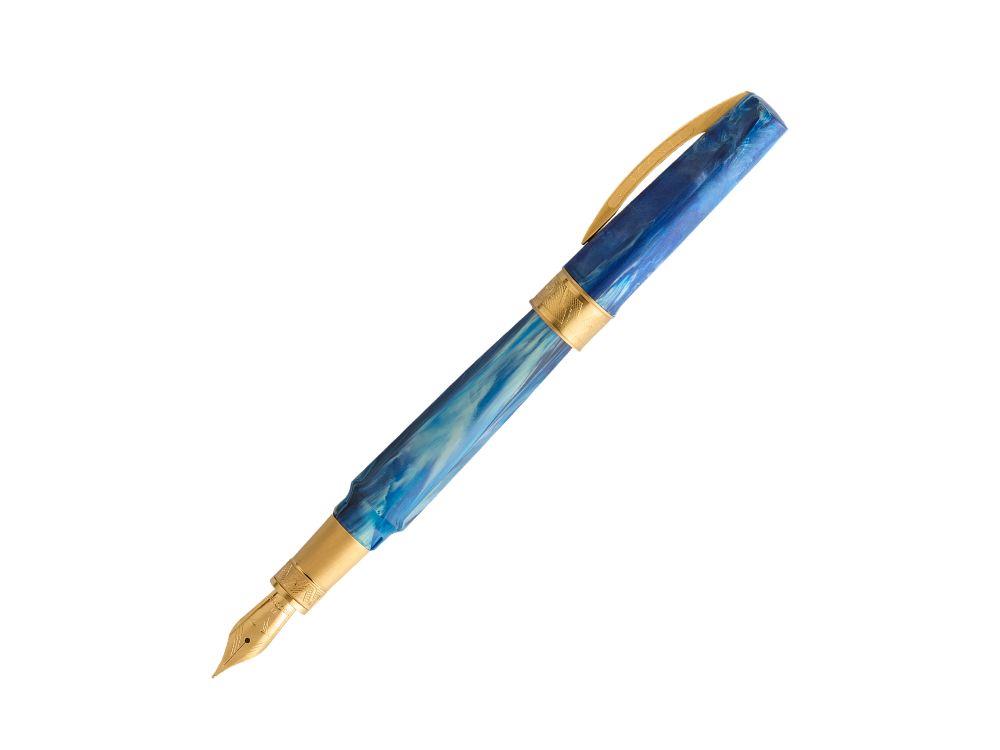 Visconti Mirage Mythos Odysseus Füllfederhalter, Blau, KP07-23-FP