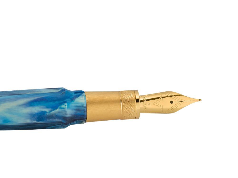 Visconti Mirage Mythos Odysseus Füllfederhalter, Blau, KP07-23-FP