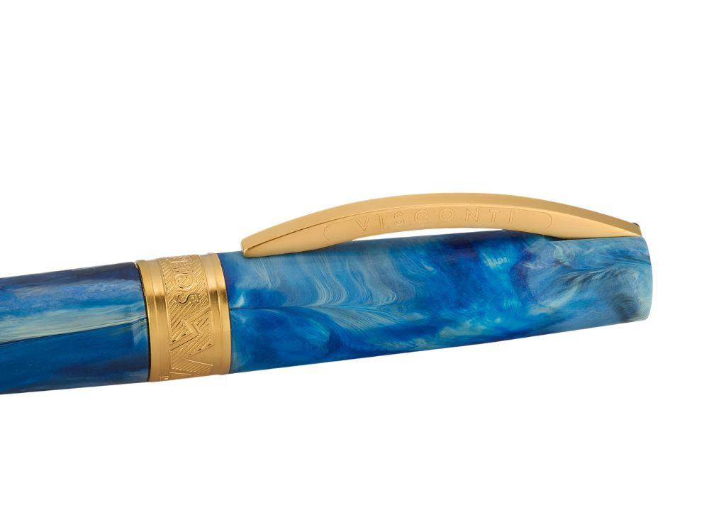 Visconti Mirage Mythos Odysseus Füllfederhalter, Blau, KP07-23-FP