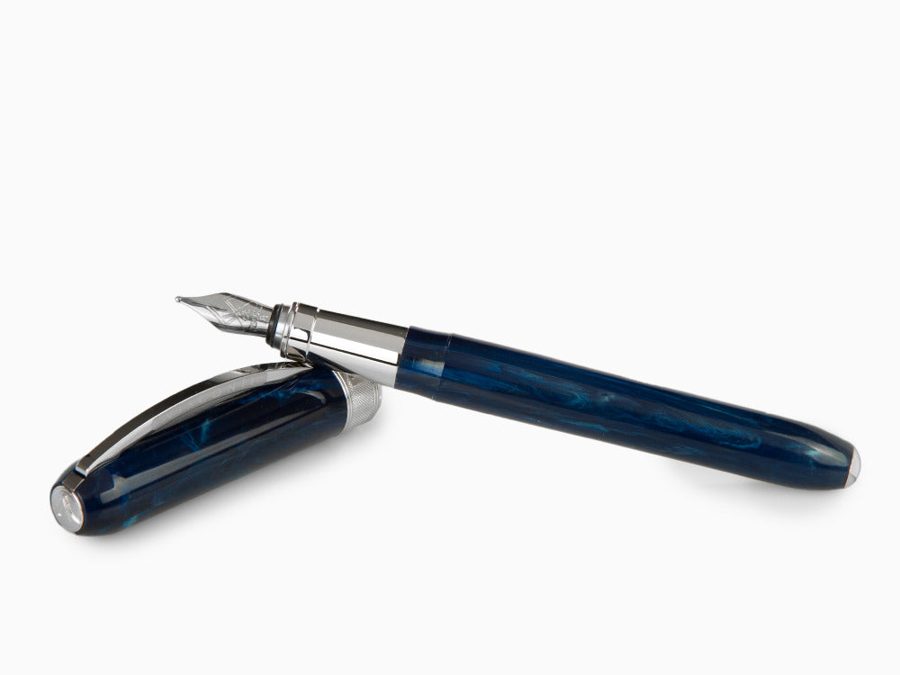 Visconti Rembrandt Füllfederhalter, Edelharz, Blau, KP10-02-FP