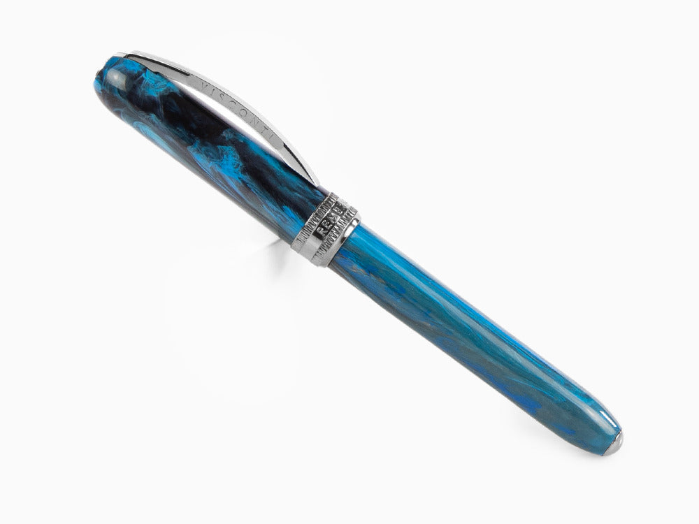 Visconti Rembrandt-S Blue Füllfederhalter, Edelharz, Blau, KP10-26-FP