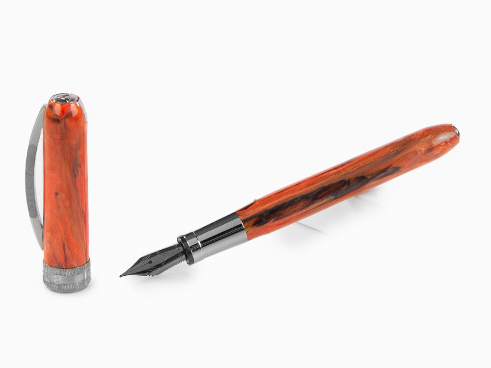 Visconti Rembrandt-S Orange Füllfederhalter, Acryl-Edelharz, KP10-28-FP