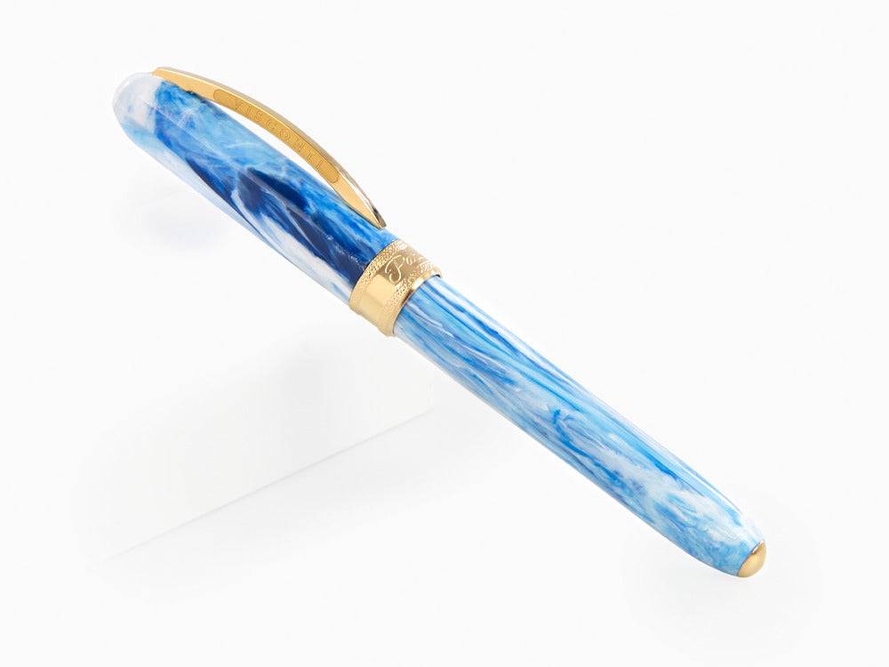 Visconti Comedia Paradiso Füllfederhalter, Blau, KP10-51-FP