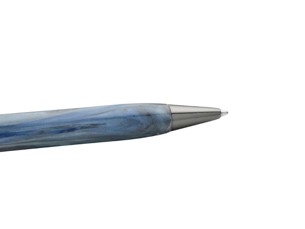 Visconti Comedia Caronte Kugelschreiber, Blau, Ruthenium Akzenten, KP10-54-BP