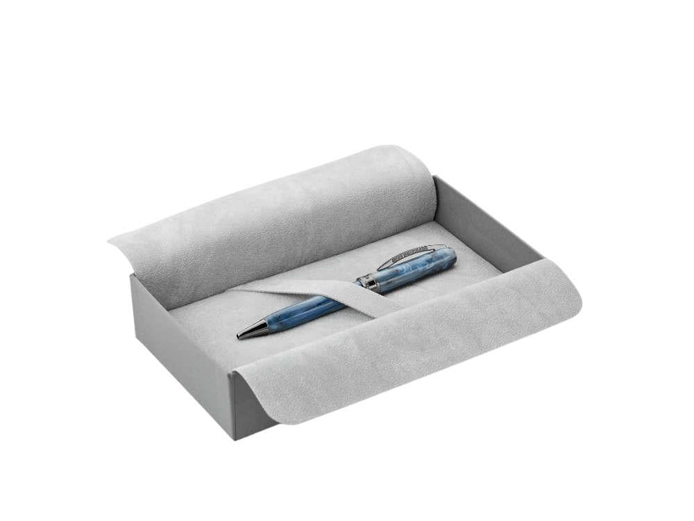 Visconti Comedia Caronte Kugelschreiber, Blau, Ruthenium Akzenten, KP10-54-BP