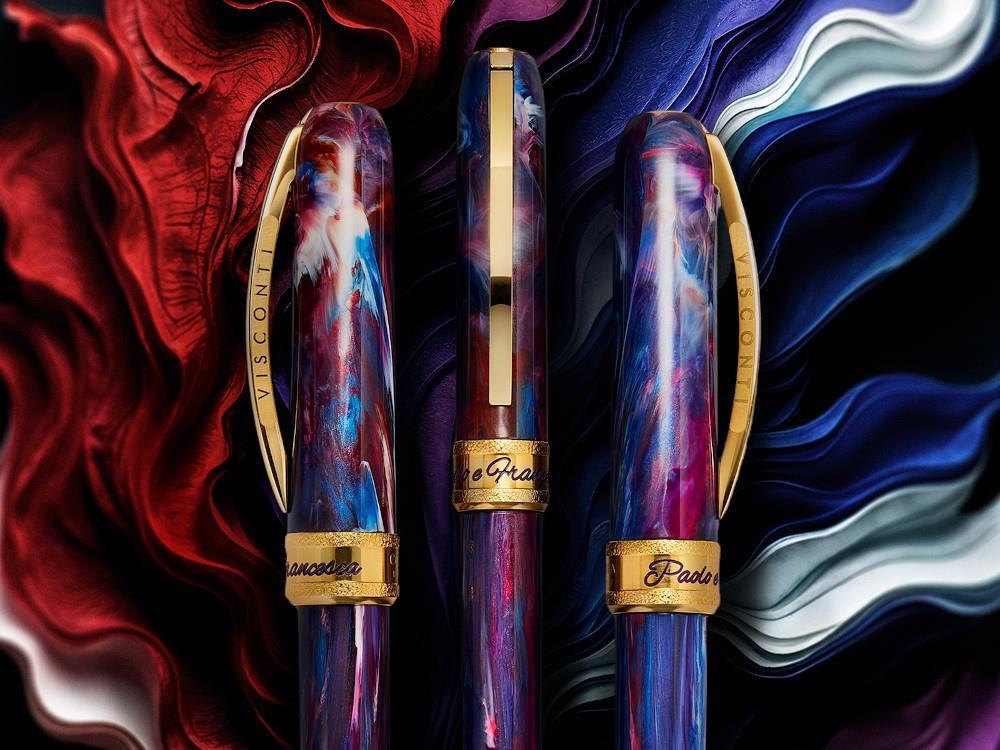Visconti Comedia Paolo & Francesca Kugelschreiber, Limitierte Edition KP10-55-BP
