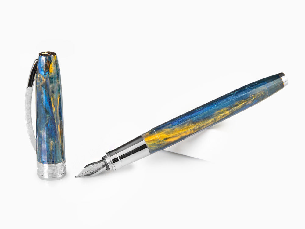 Visconti Van Gogh Starry Night Füllfederhalter, Edelharz, KP12-04-FP