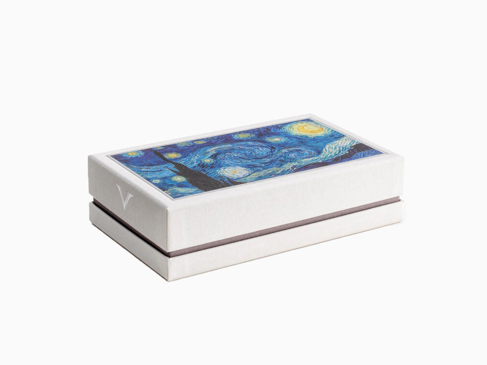 Visconti Van Gogh Starry Night Roller, Edelharz, Palladium, Blau KP12-04-RB