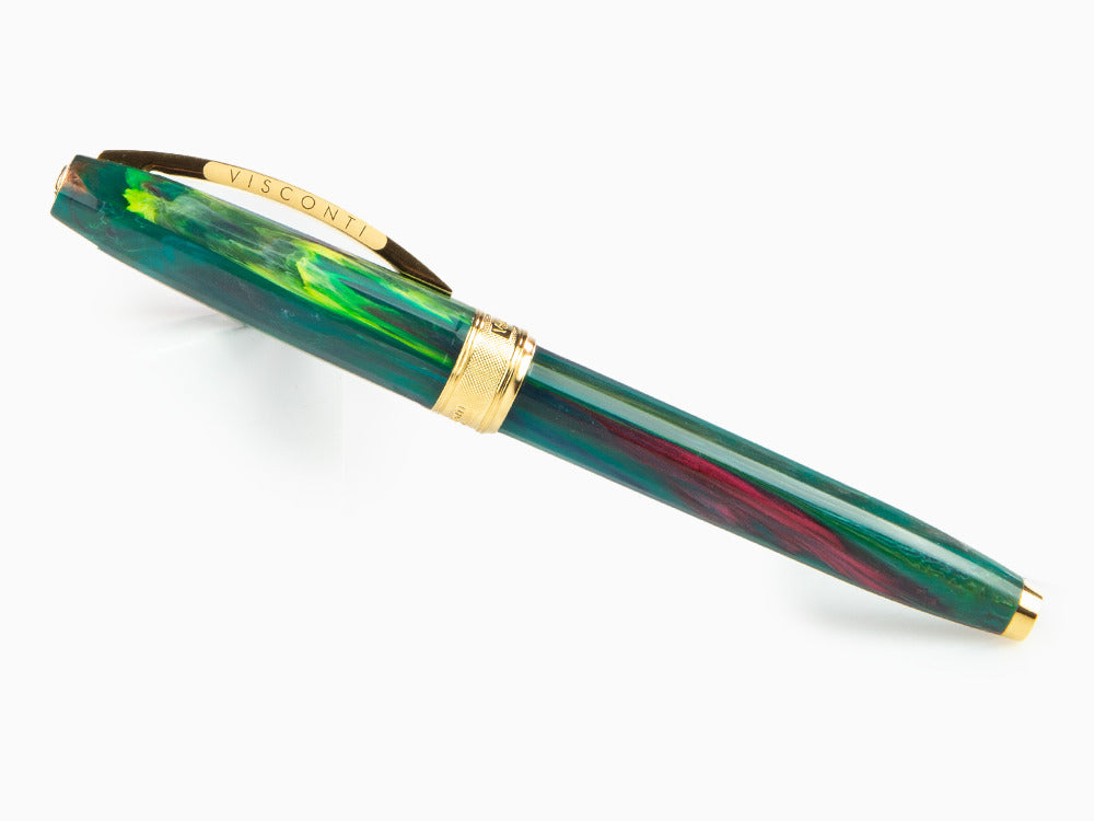 Set Visconti Van Gogh The Novel Reader Roller, Vergoldet, Grün, KP12-20-RB