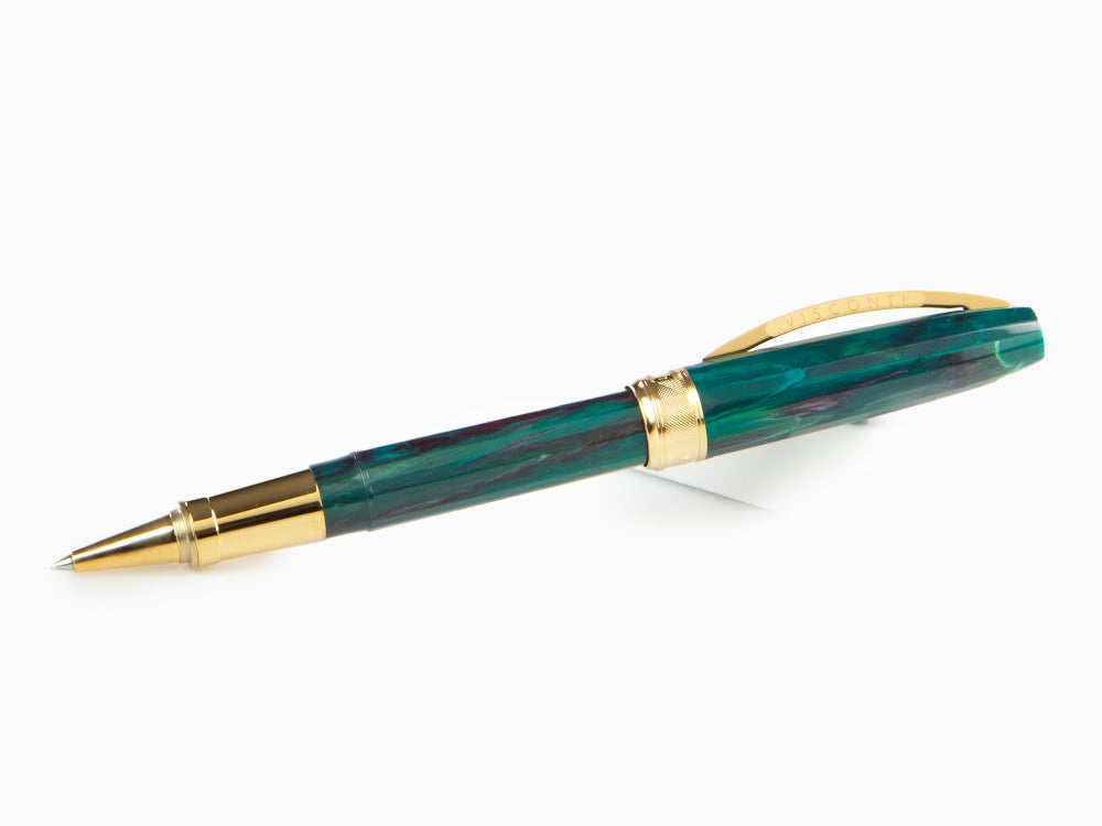 Set Visconti Van Gogh The Novel Reader Roller, Vergoldet, Grün, KP12-20-RB