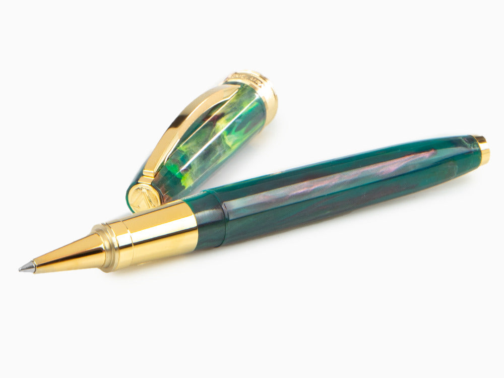 Set Visconti Van Gogh The Novel Reader Roller, Vergoldet, Grün, KP12-20-RB