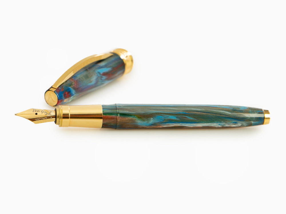 Set Visconti Van Gogh Oiran Füllfederhalter, Vergoldet, KP12-22-FP