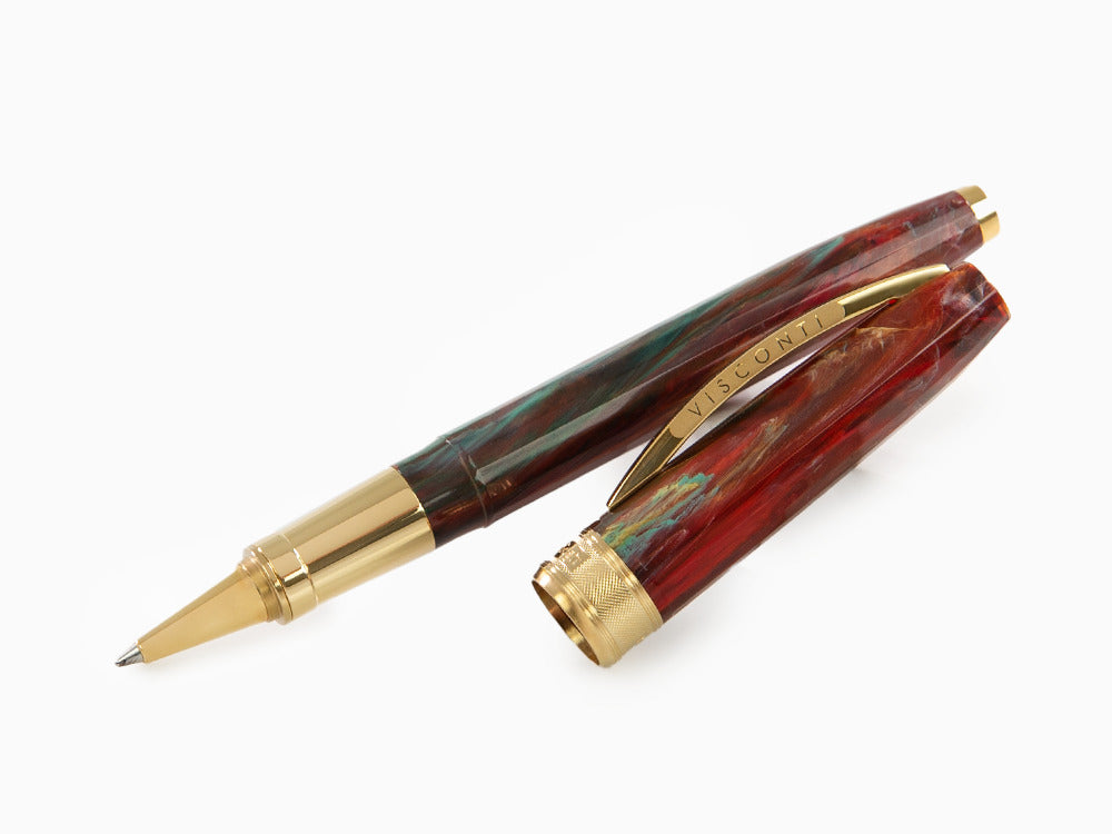 Visconti Van Gogh Flowering Plum Orchard Roller, Rot, KP12-23-RB