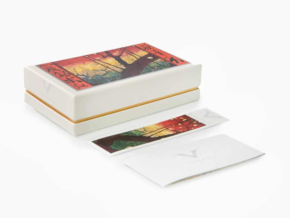 Visconti Van Gogh Flowering Plum Orchard Roller, Rot, KP12-23-RB