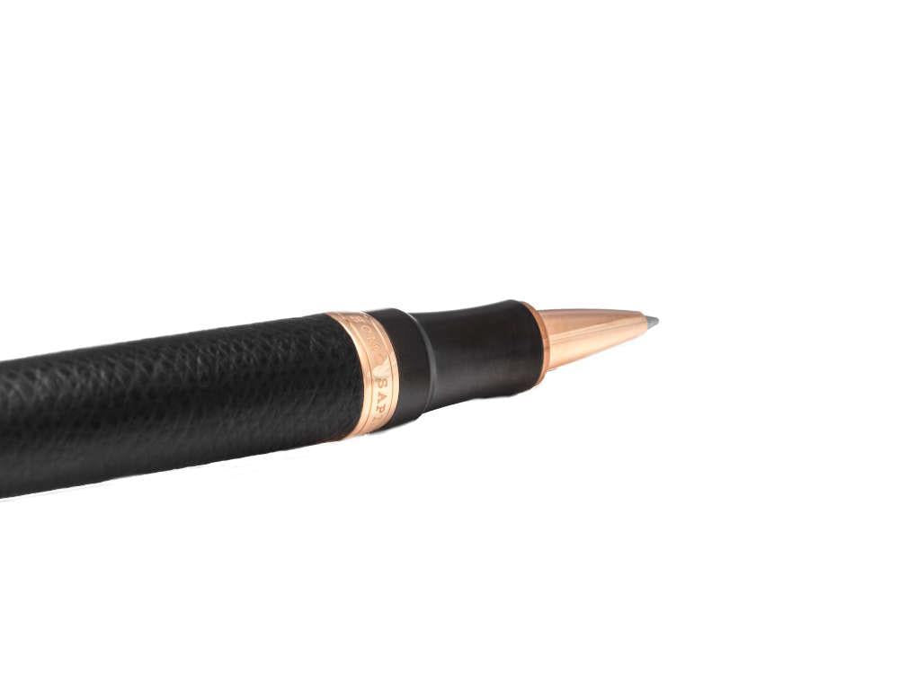 Visconti Homo Sapiens Dual Touch Black Roller, Leder, Roségold PVD, KP15-23-RB