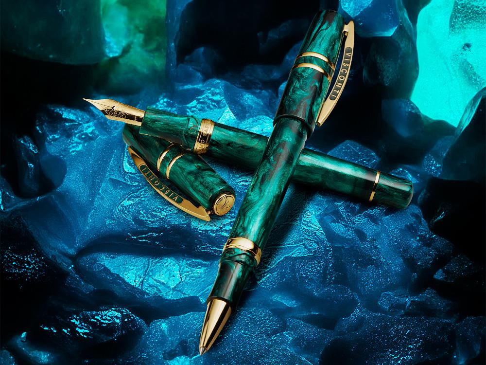 Visconti Homo Sapiens Dark Emerald Roller, Limitierte Edition, KP15-52-RB