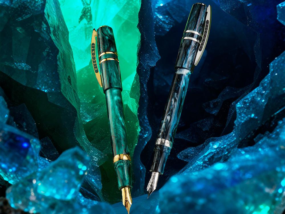 Visconti HS Dark Emerald Füllfederhalter, Limitierte Edition, KP15-52-FP