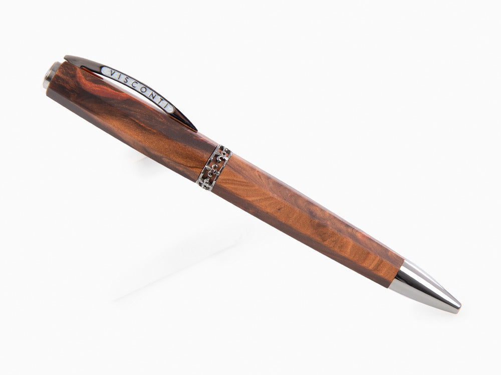 Visconti Medici Kugelschreiber, Acrosilk, Ruthenium Akzenten, KP17-40-01-BP