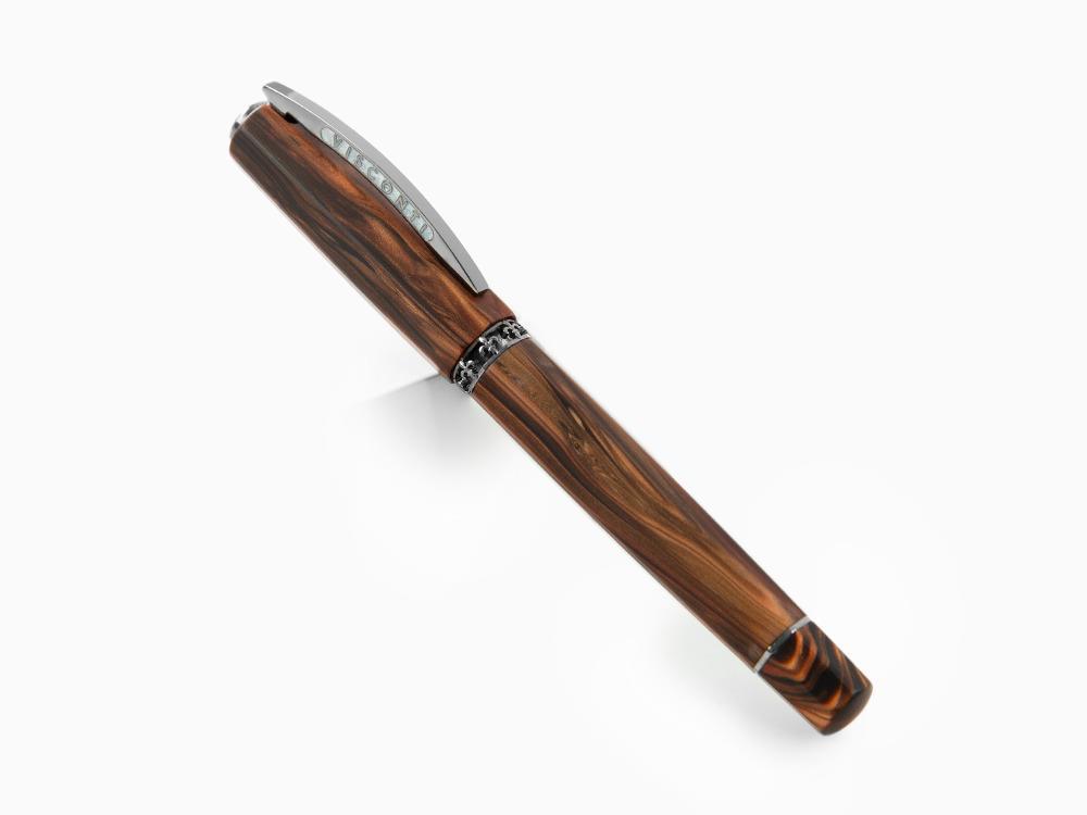 Visconti Medici Füllfederhalter, Acrosilk, Ruthenium, KP17-40-01-FP