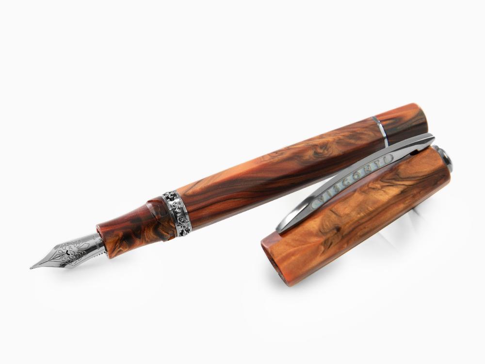 Visconti Medici Füllfederhalter, Acrosilk, Ruthenium, KP17-40-01-FP