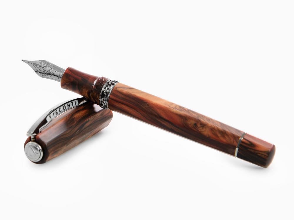 Visconti Medici Füllfederhalter, Acrosilk, Ruthenium, KP17-40-01-FP