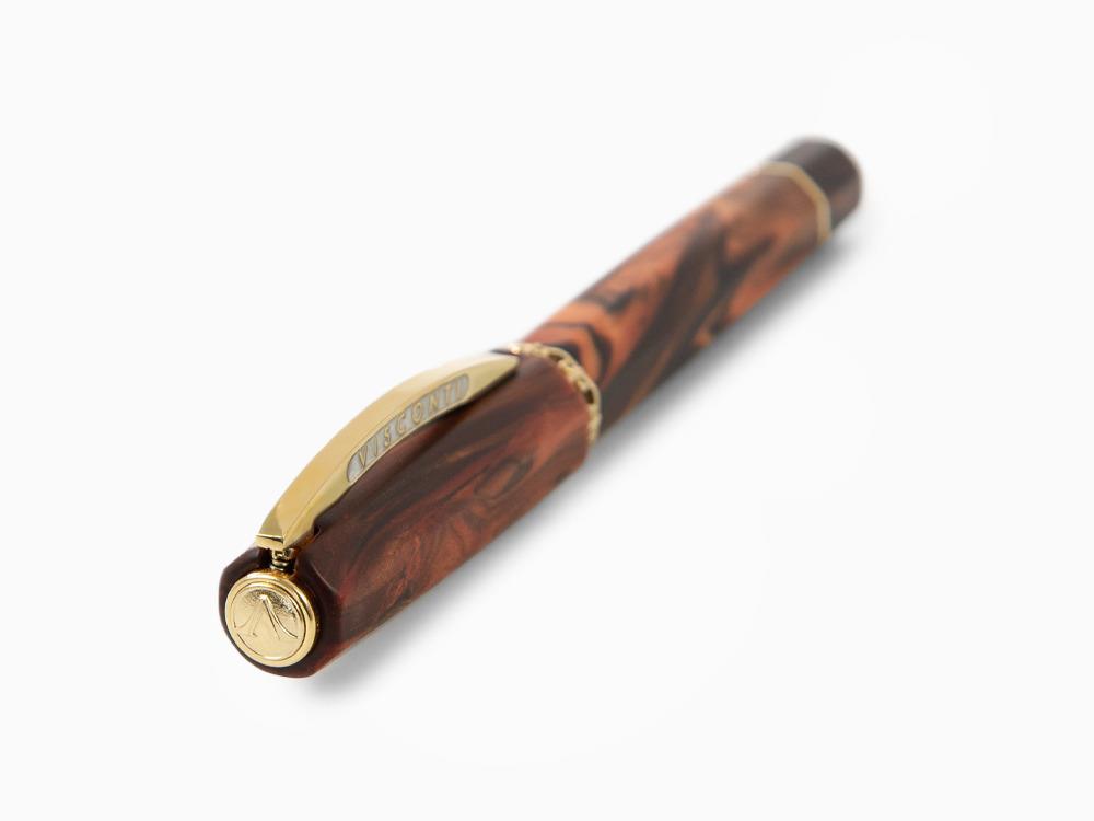 Visconti Medici Roller, Edelharz, Vergoldet, KP17-40-02-RB