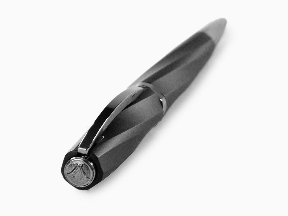 Visconti Divina Matte Kugelschreiber, Schwarz, Ruthenium Akzenten, KP18-09-BP