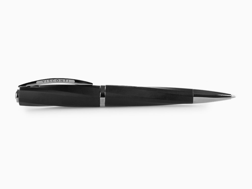 Visconti Divina Matte Kugelschreiber, Schwarz, Ruthenium Akzenten, KP18-09-BP