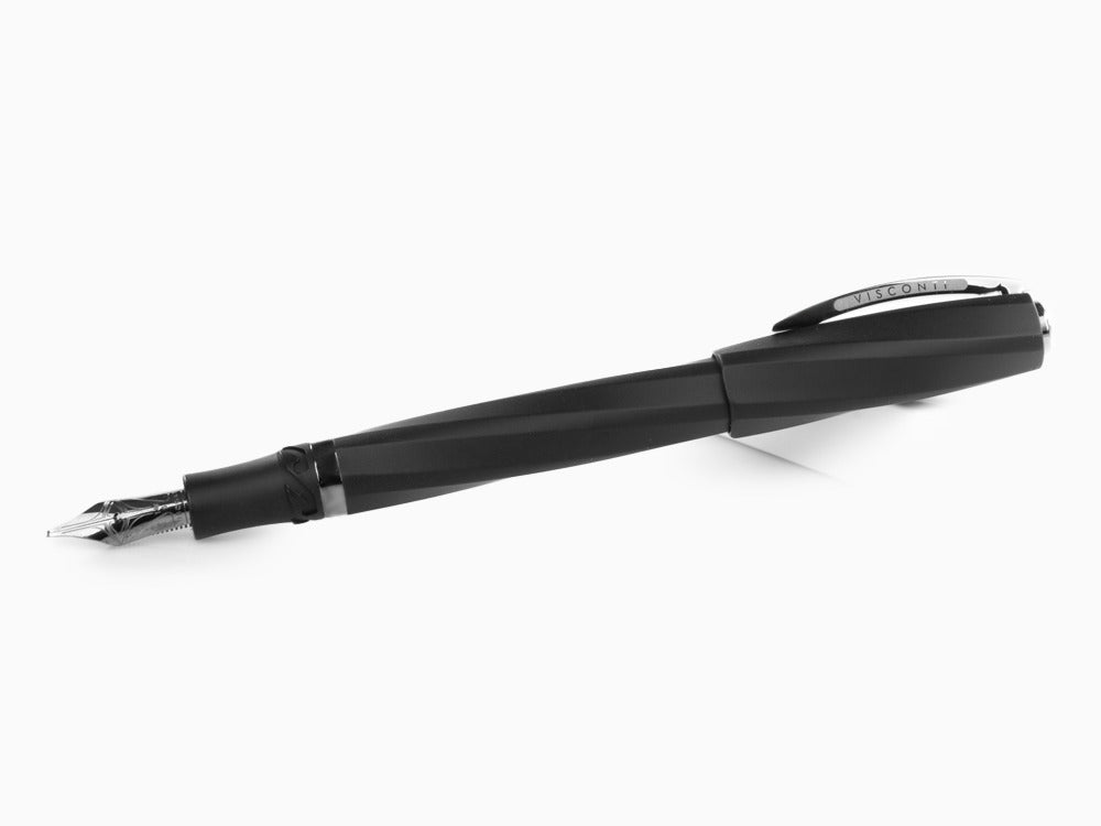 Visconti Divina Matte Füllfederhalter, Edelharz, Schwarz, KP18-09-FP