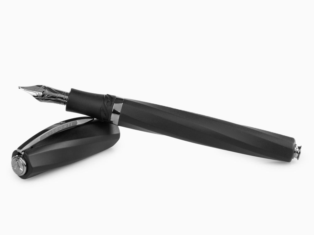 Visconti Divina Matte Füllfederhalter, Edelharz, Schwarz, KP18-09-FP