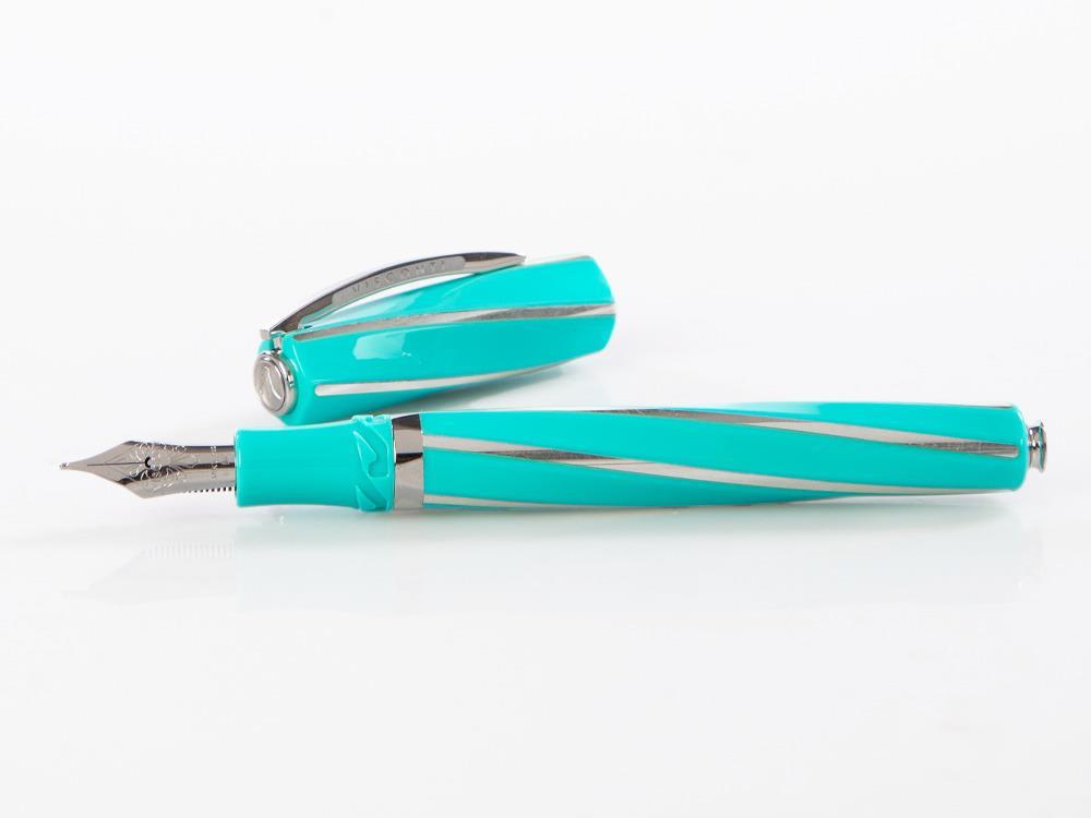 Visconti Divina Elegance Wave Füllfederhalter, Palladium, KP18-13-FP