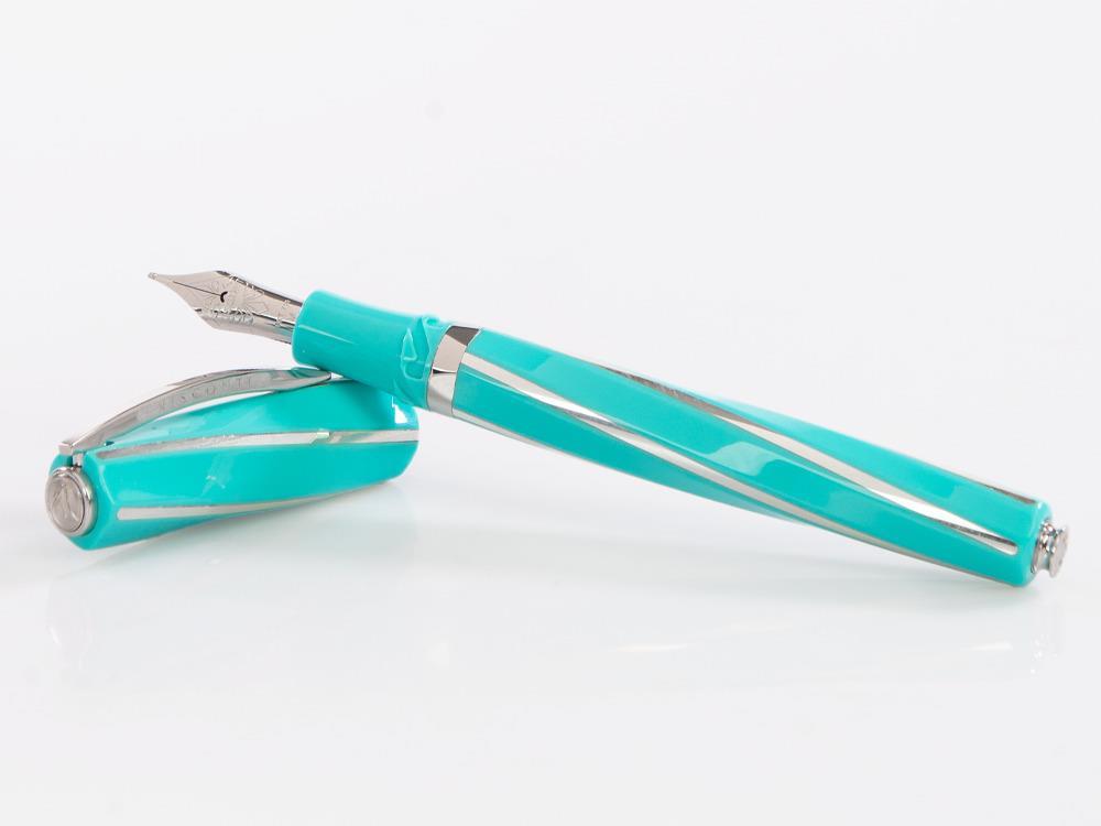 Visconti Divina Elegance Wave Füllfederhalter, Palladium, KP18-13-FP