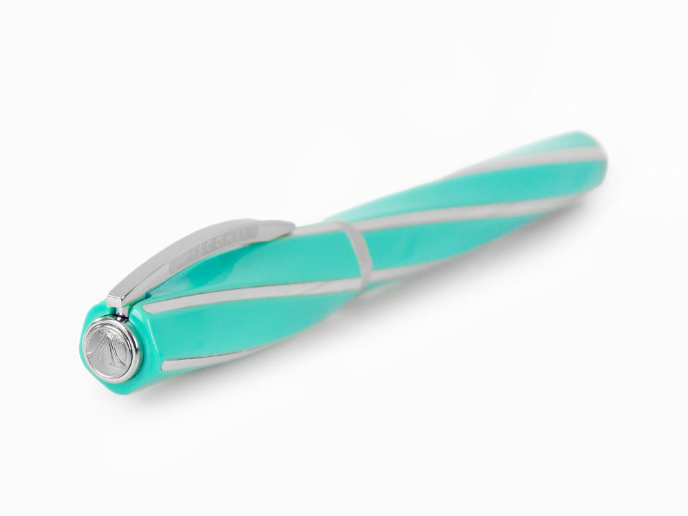 Visconti Divina Elegance Wave Roller, Acryl-Edelharz, Palladium, KP18-13-RB