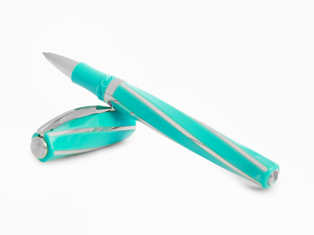 Visconti Divina Elegance Wave Roller, Acryl-Edelharz, Palladium, KP18-13-RB