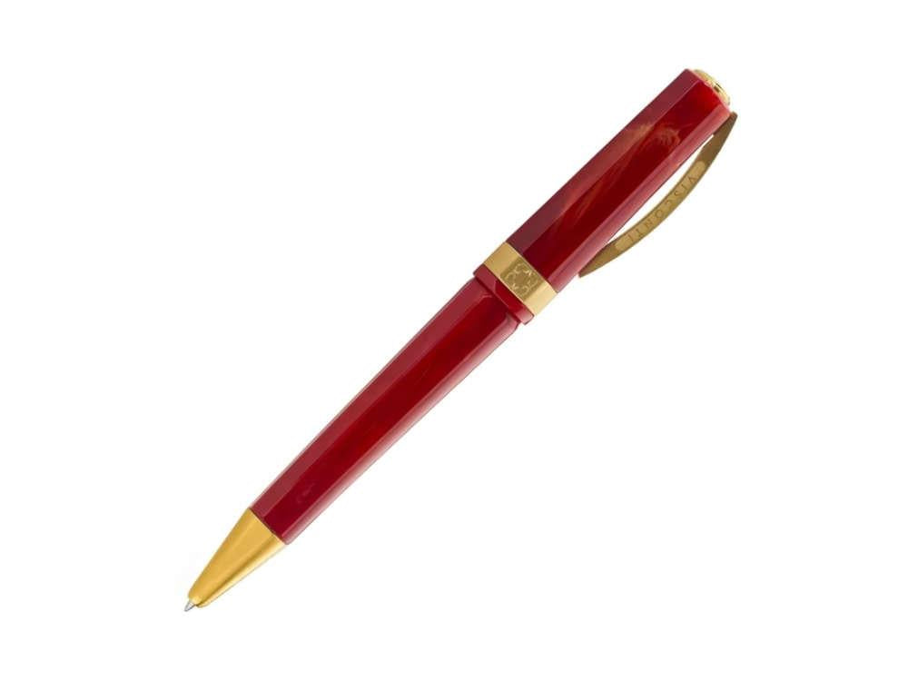 Visconti Opera Gold Kugelschreiber, Acryl-Edelharz, Rot, KP42-01-BP