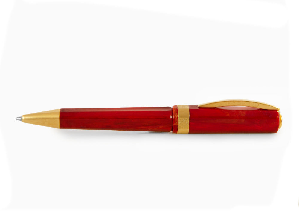 Visconti Opera Gold Kugelschreiber, Acryl-Edelharz, Rot, KP42-01-BP