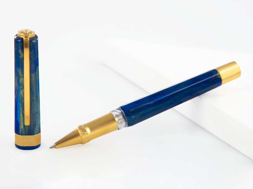 Visconti Opera Gold Roller, Acryl-Edelharz, Blau, KP42-02-RB