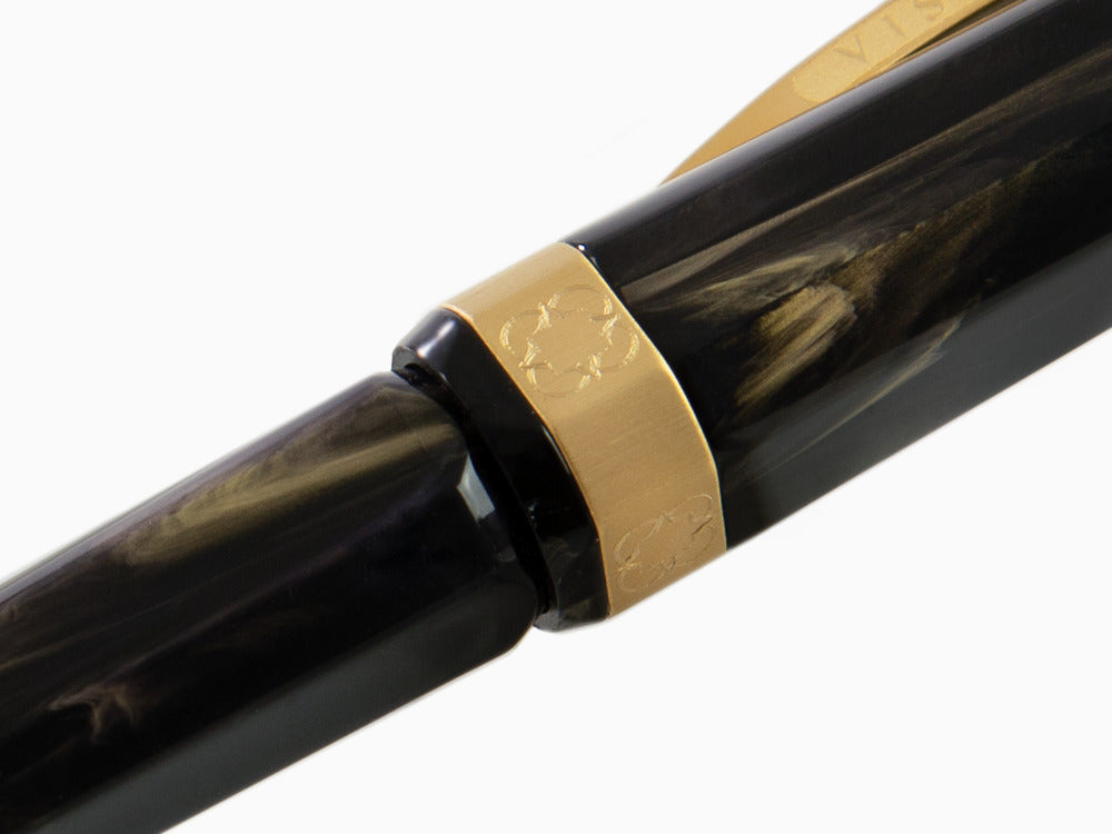 Visconti Opera Gold Kugelschreiber, Acryl-Edelharz, Schwarz, KP42-03-BP