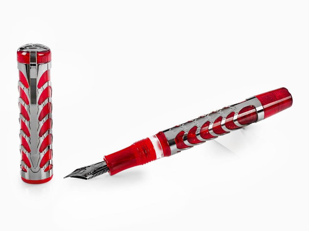 Visconti Skeleton Füllfederhalter, Limitierte Edition, KP43-01-FP