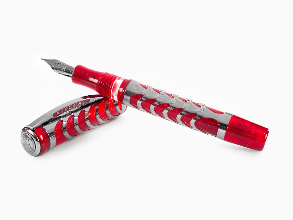 Visconti Skeleton Füllfederhalter, Limitierte Edition, KP43-01-FP