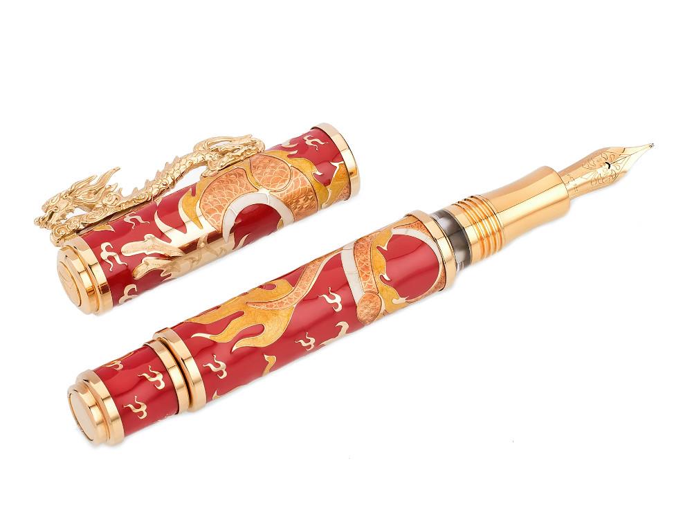 Visconti Year of the Dragon Füllfeder, Limitierte Edition, KP48-01-FP