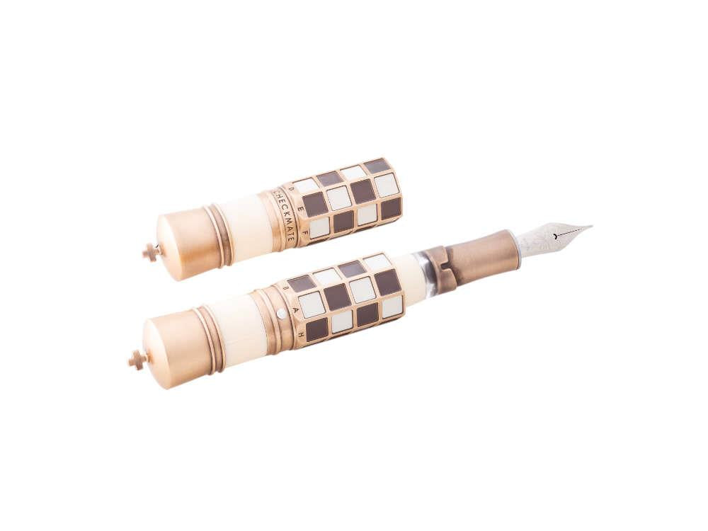 Visconti Checkmate Füllfederhalter, Limitierte Edition, KP62-01-FP