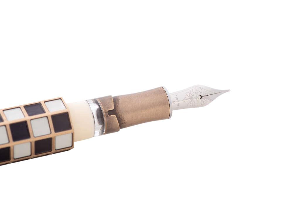 Visconti Checkmate Füllfederhalter, Limitierte Edition, KP62-01-FP