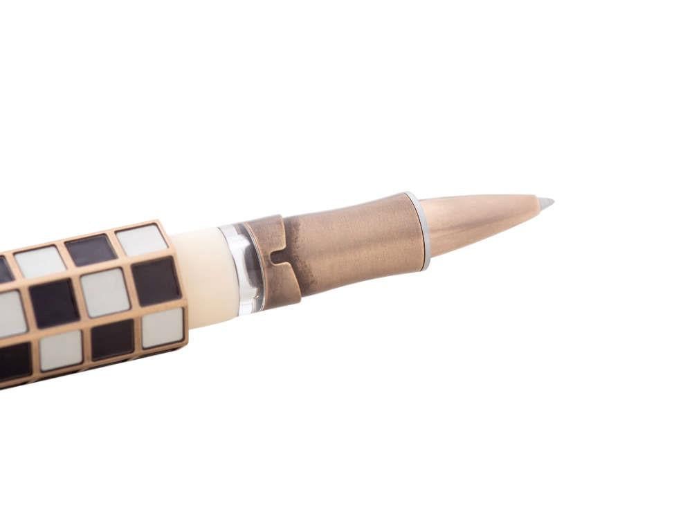 Visconti Checkmate Roller, Bronze, Elfenbein, Limitierte Edition, KP62-01-RB