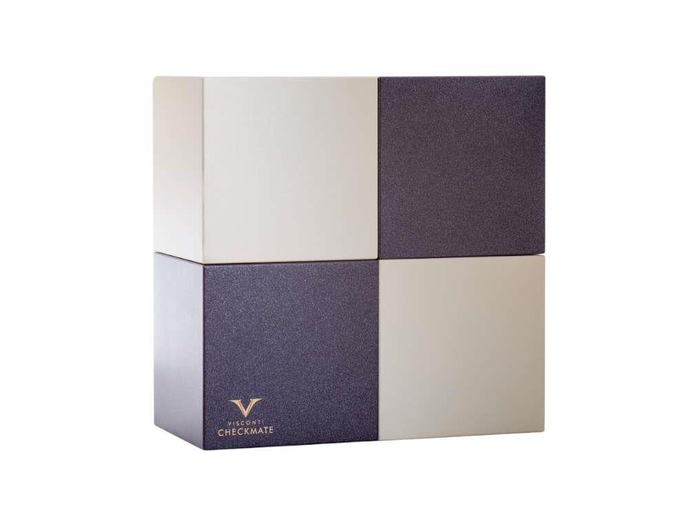 Visconti Checkmate Roller, Bronze, Elfenbein, Limitierte Edition, KP62-01-RB