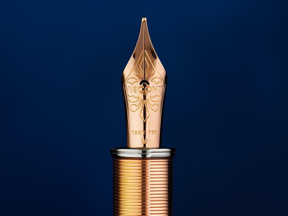 Visconti Füllfeder Tesla,18k Gold,Limitierte Edition,KP63-01-FP