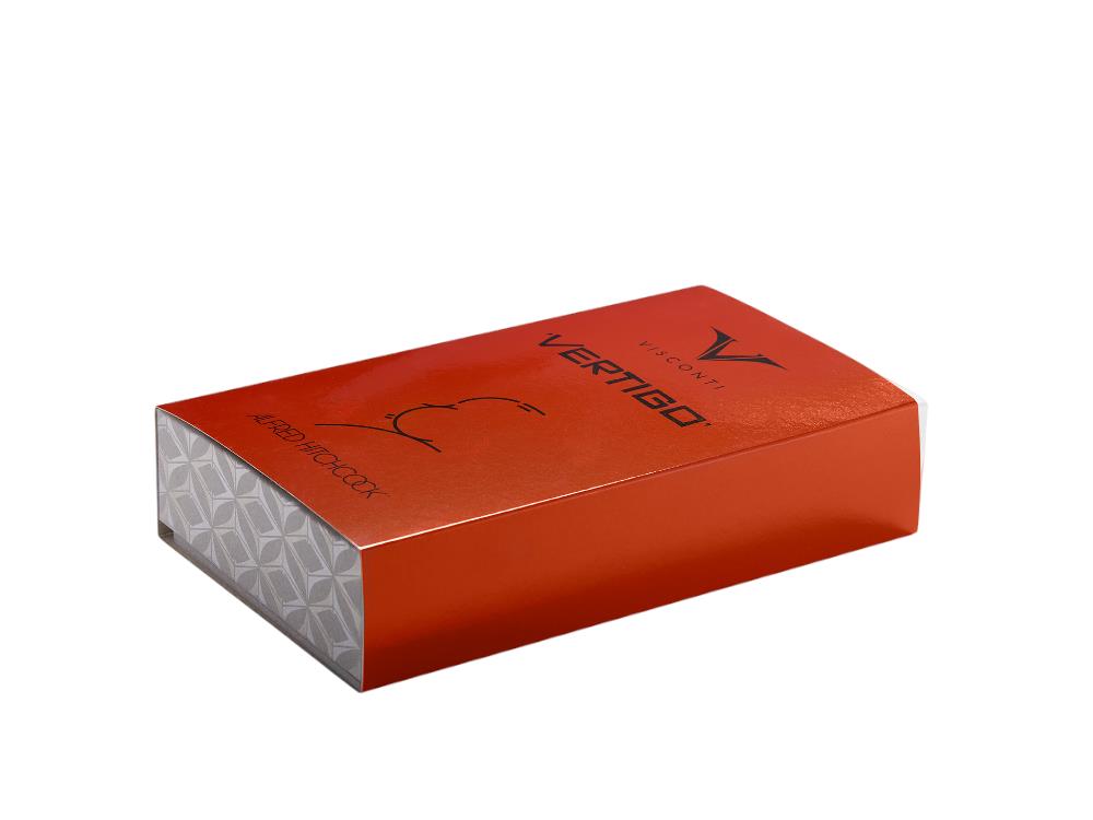 Visconti Vertigo Hitchcock  Roller, Acryl, Orange, Palladium, KP64-02-RB