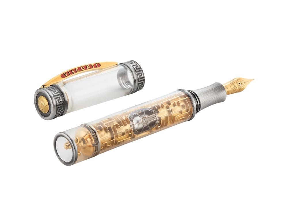 Visconti Maze Füllfederhalter, 18k Gold, Limitierte Edition, KP68-01-FP