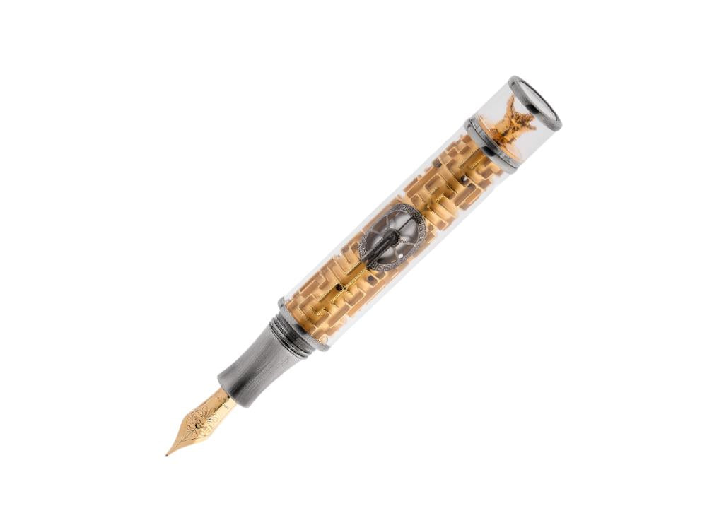 Visconti Maze Füllfederhalter, 18k Gold, Limitierte Edition, KP68-01-FP