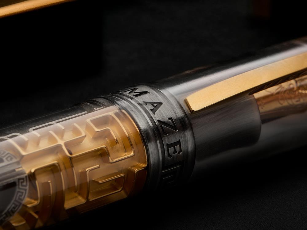 Visconti Maze Füllfederhalter, 18k Gold, Limitierte Edition, KP68-01-FP
